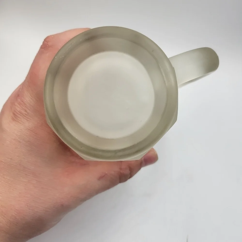 Vintage 1950’s “Oh My Darling Clementine” Frosted Mug with Handle